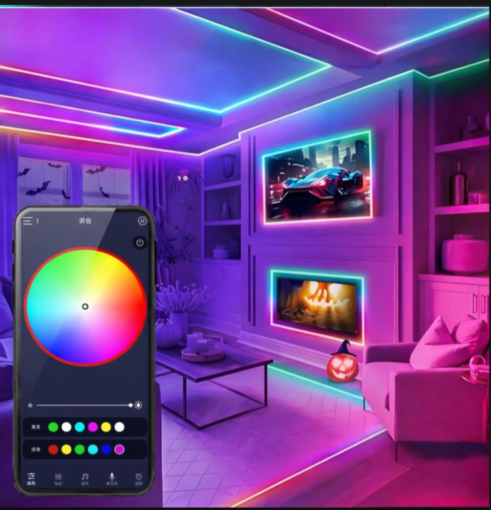 Ruban LED Néon RGB USB
