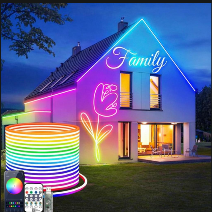 Ruban LED Néon RGB USB